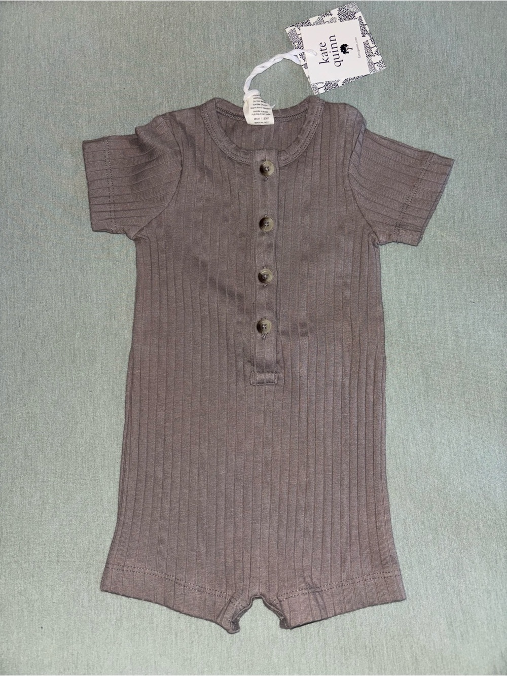 kate quinn Ribbed One-Piece Bodysuit
